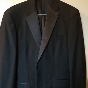 Pronto uomo black modern fit tuxedo( new )